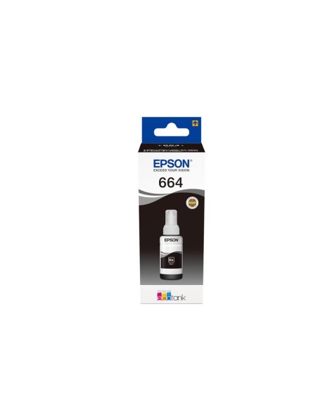 TINTA EPSON L355/L555 BOTE BLACK 664 ECOTANK BOTTLE (70ML)