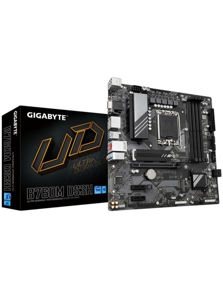 PLACA BASE GIGABYTE GA-B760M-DS3H VGA + HDMI + DP 4XDDR4 ATX