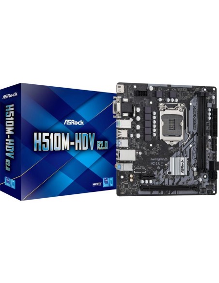 PLACA BASE ASROCK H510M-HDV SE VGA + HDMI
