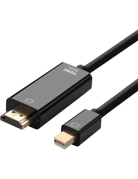 CABLE MINI DP A HDMI  MINI DP/M - HDMI/M AISENS 2M BLACK