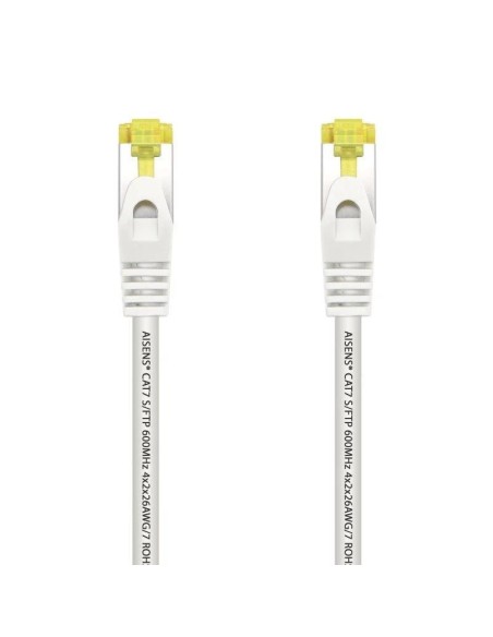 CABLE DE RED CAT.7 S/FTP 0.25M AISENS WHITE