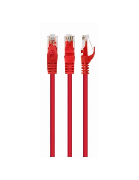 CABLE DE RED CAT.6 UTP 0.5M GEMBIRD RED