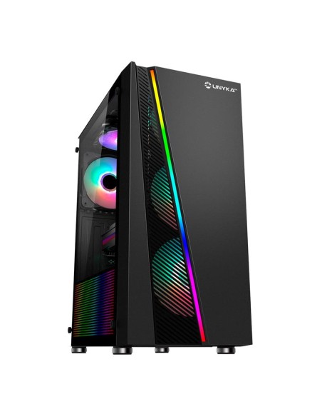 CAJA ORDENADOR GAMING UNYKACH GLAYZE FRONTAL ATX ARGB