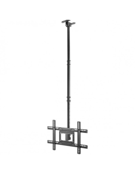 SOPORTE MONITOR AISENS TECHO 37-80 50KG INCLINABLE EXTENSIBLE  BLACK
