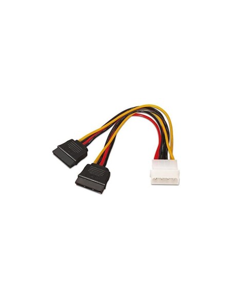 CABLE ALIMENTACION SATA 20CM MOLEX NANOCABLE