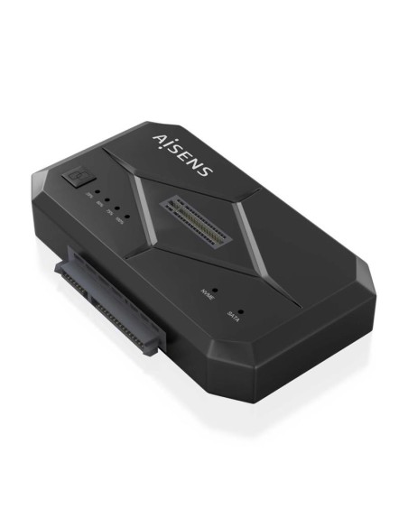 DOCK STATION CLONE AISENS 3.5/2.5 SATA M2 NVME USB 3.0 BLACK