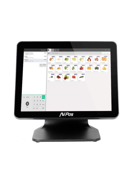 TPV AVPOS K4000 15 SLIM TACTIL N100/8GB/SSD128GB/W11P/BLACK 3YR GARANTIA