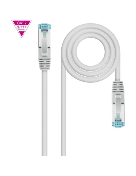 CABLE DE RED ONEWAY CAT.7 UTP FLEX 0.25M GREY