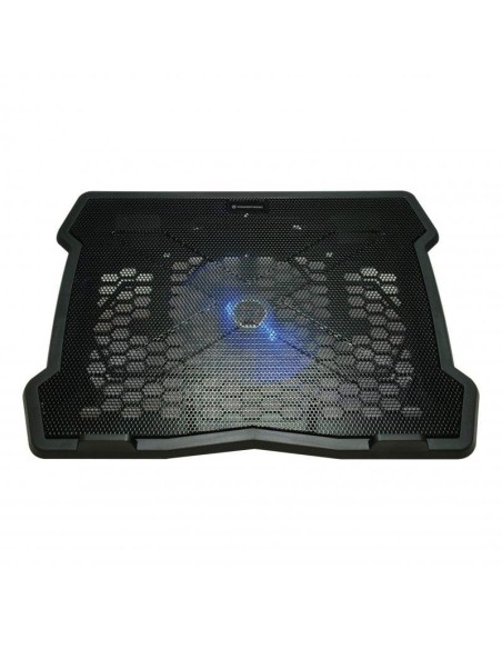 SOPORTE REFRIGERADOR NOTEBOOK CONCEPTRONIC ALUMINIO 15.6 ERGONOMICO BLACK