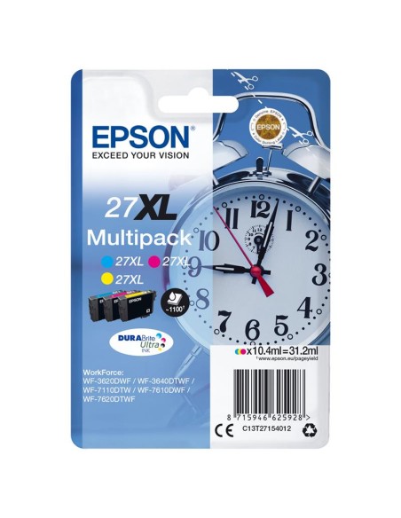 TINTA EPSON C13T27154012 MULTIPACK 3 COLORES 27XL