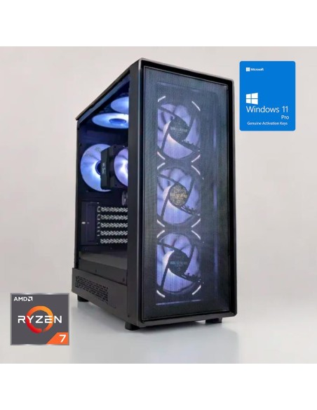 ORDENADOR GAMING STORM RGB RYZEN 7 5700G/16G/SSD500 NVME/700W/W11PR