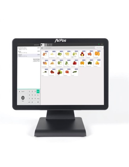 TPV AVPOS K2000 15 SLIM I3/8GB/M.2 128GB/WIFI/BLUETOOTH/LAN 1000 3YR GAR
