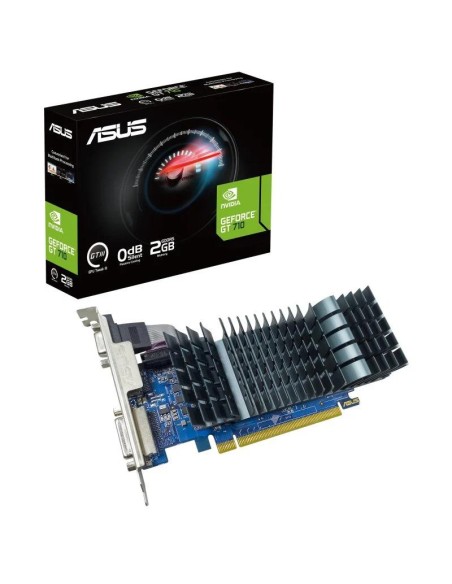 TARJETA DE VIDEO ASUS GT710 2GB VGA HDMI DVI GDDR5 LOW PROFILE