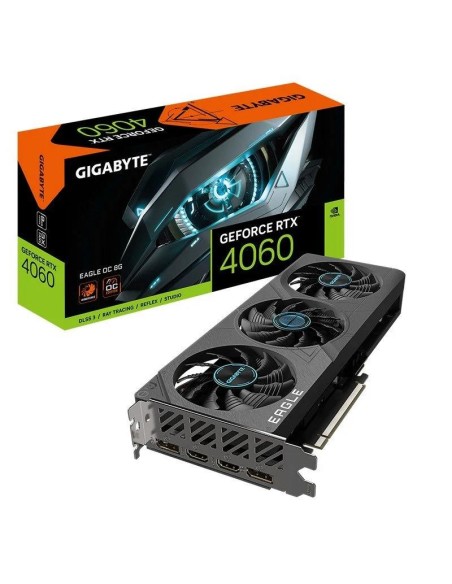 TARJETA DE VIDEO NVIDIA GIGABYTE RTX4060 2X EAGLE OC 8GB GDRR6 DP HDMI