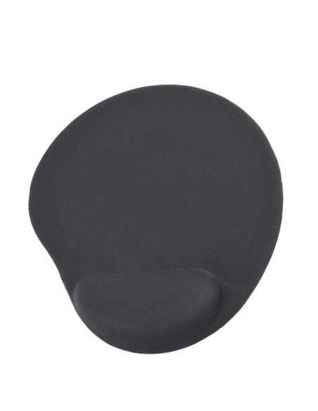 ALFOMBRILLA GEMBIRD REPOSAMUÑECAS GEL MOUSE PAD BLACK