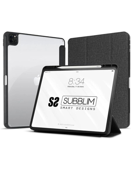 FUNDA SUBBLIM PARA IPAD PRO 13 M4 2024 BLACK