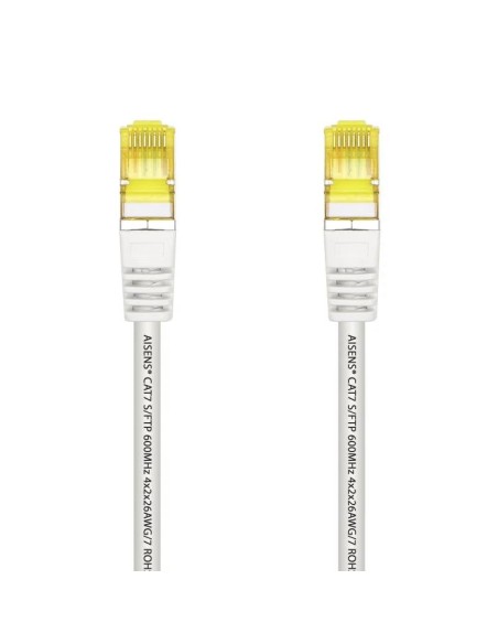 CABLE DE RED CAT.7 S/FTP 1M AISENS WHITE