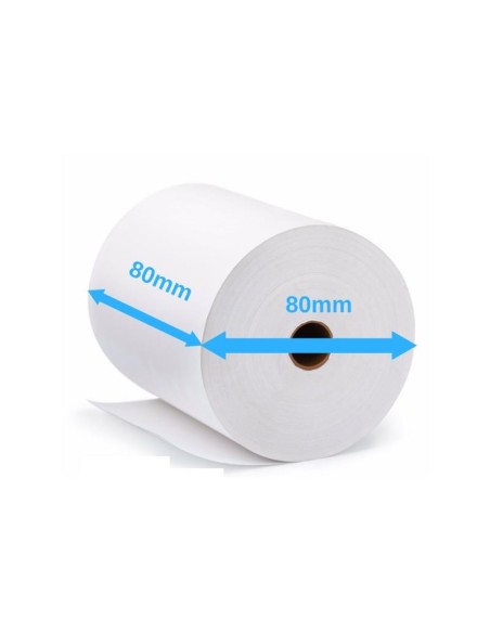 BOBINA PAPEL TÉRMICO AVPOS 80X80X12