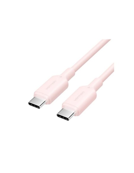 CABLE USB-C 2.0 VENTION TIPO USB-C/M - USB-C/M 3A 1M ROSE