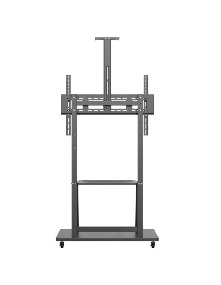 SOPORTE TV MONITOR AISENS SUELO CON RUEDAS 37-100 150KG BLACK